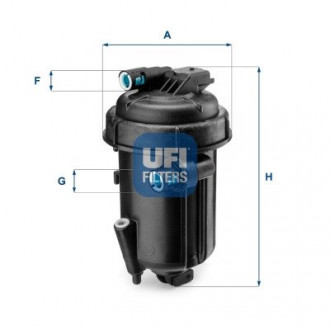 Топливный фильтр UFI 55.163.00