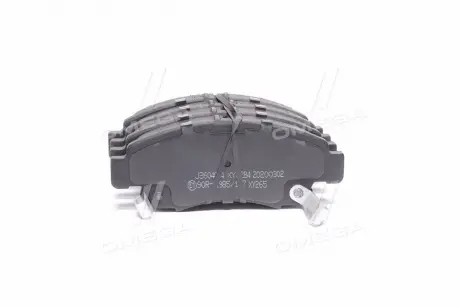 Колодки гальмівні дискові передні HONDA CIVIC, JAZZ, LOGO 02- JAKOPARTS J3604034