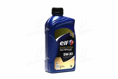 Масла моторные. Evolution FULL-TECH LLX 5W-30 (Канистра 1л) ELF 213905 (фото 1)