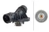 Термостат BMW 1 (E81) / 3 (E46, E90, E91, E92, E93) / 5 (E60, E61) / 6 (E63, E64) 1.8-3.5i 01- (88C) HELLA 8MT354776-291 (фото 1)