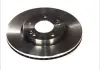 Диск тормозной HYUNDAI / KIA I30 / Tucson / Cerato / Ceed &quot;F D = 280mm&quot; 04 &gt;&gt; TEXTAR 92161605 (фото 1)