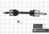 Полуось Mitsubishi L200 2.5d 06- (30/28 + ABS 47z) 596mm Л. DS6101L