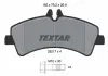 Тормозные колодки MERCEDES / VW Sprinter / Crafter &quot;R&quot; 06 &gt;&gt; TEXTAR 2921702 (фото 3)