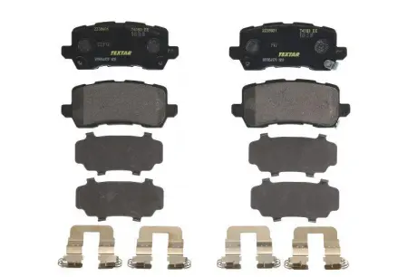 Тормозные колодки ACURA / HONDA MDX / Pilot "R" 10 >> TEXTAR 2238901