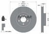 Диск тормозной AUDI A6 / A8 "F D = 321mm" 02-12> TEXTAR 92132305 (фото 5)