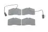 Комплект тормозных колодок с 4 шт. дисков BOSCH 0986424664 (фото 1)