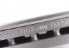 Диск тормозной AUDI A6 "F D = 314mm" 04-12 TEXTAR 92132205 (фото 4)