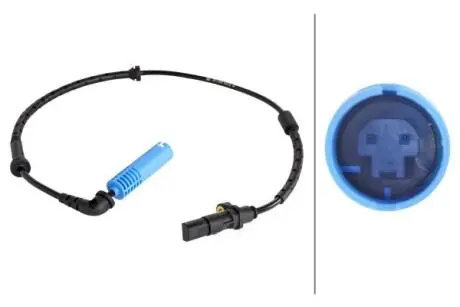 Датчик ABS зад. X5 E53 3.0-4.6 00-07 HELLA 6PU009106-321