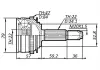 ШРУС НАРУЖН (К-Т) 22X52X22 ABS 47 Q-FIX Q131-1045 (фото 2)