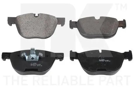 Комплект тормозных колодок, дисковый тормоз NK 221540