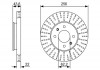 Диск тормозной BOSCH 0986479V96 (фото 1)