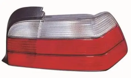 Фонарь задний прав. без патр. COUPE, CABRIO, бело-красн. DEPO 444-1908R-UE-CR