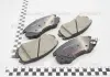Колодки тормозные дисковые передние Hyundai Tucson 2.0 (04-10) / Kia Cerato, Soul, Sportage 1.6, 2.0 (09-) NISSHINBO NP6091 (фото 1)