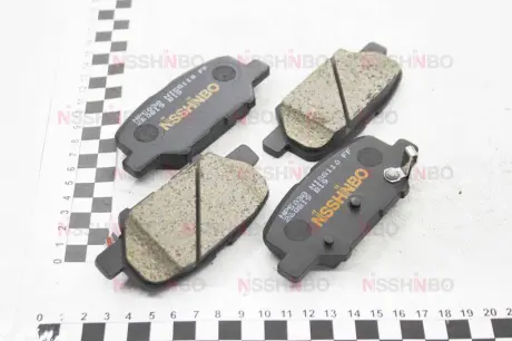 Колодки тормозные дисковые задние Mazda 6 / Mitsubishi ASX, Outlander 1.8, 2.0, 2.2, 2.4 (10-) NISSHINBO NP5038