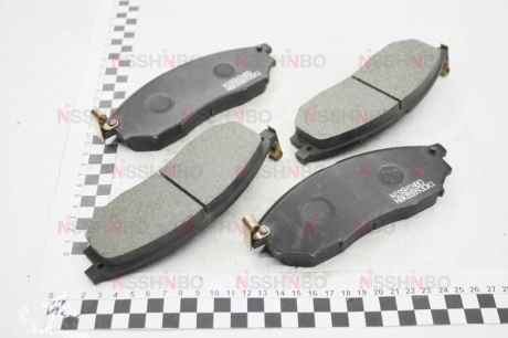 Колодки тормозные дисковые передние Renault Koleos / Nissan Qashqai 1.6, 2.0, 2.5 (07-) NISSHINBO NP2006