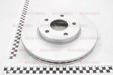 Диск тормозной Mazda 3 1.6, 2.0 (11-17) / Ford Focus 1.6, 1.8, 2.0 (04-12) NISSHINBO ND5019K