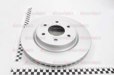 Диск тормозной Nissan Navara 2.5 dci (05-), Navara Pick Up 2.3 dci (15-) NISSHINBO ND2008K (фото 1)