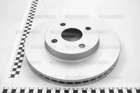 Диск гальмівний передній Toyota Corolla 1.4, 1.6, 1.8 (00-06) / BYD 1.5, 1.6 (05-) NISSHINBO ND1017K