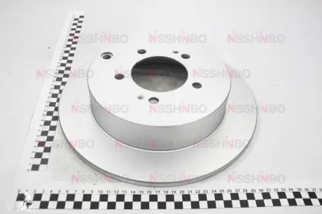 Диск тормозной задний Mitsubishi Outlander / Peugeot 4007 2.0, 2.2, 2.4 3.0 (06-) NISSHINBO ND3002K