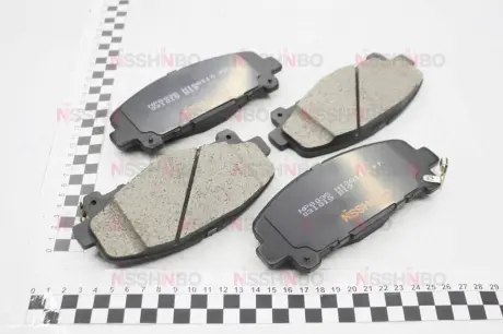 Колодки тормозные дисковые передние Honda Accord VIII 2.0, 2.4 универсал (08-) NISSHINBO NP8035