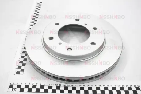 Фото 1 - диск тормозной Mitsubishi L200, Pajero Sport 3.0, 3.0, 3.5 (07-) NISSHINBO ND3009K Диск тормозной Mitsubishi L200, Pajero Sport 3.0, 3.0, 3.5 (07-) NISSHINBO ND3009K (фото 1)