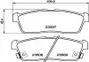 Колодки тормозные дисковые передние Chevrolet Cruze 1.3, 1.5 (00-08) (NP1023) NISSHINBO