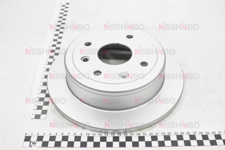 Диск тормозной задний Chevrolet Lacetti, Nubira 1.4, 1.6, 1.8 (05-) NISSHINBO ND6001K