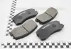 Колодки тормозные дисковые передние Mitsubishi Lancer 1.3, 1.6 (03-) (NP3005) NISSHINBO