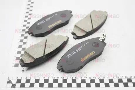 Колодки тормозные дисковые передние Chevrolet Epica 2.0 2.5 (06-) NISSHINBO NP6077