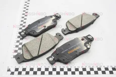 Колодки тормозные дисковые передние Infiniti FX37, FX50 3.7 (08-) NISSHINBO NP2056