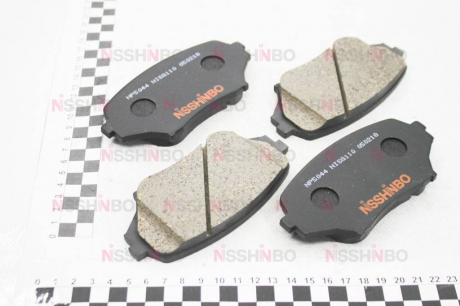 Колодки тормозные дисковые передние Mazda MX-5 1.8, 2.0 (05-15) NISSHINBO NP5044