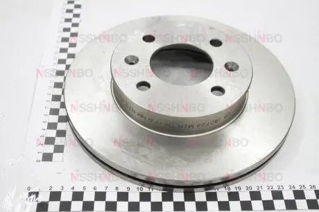 Диск тормозной Hyundai Getz 1.1, 1.3, 1.5, 1.6 (02-05) NISSHINBO ND6017