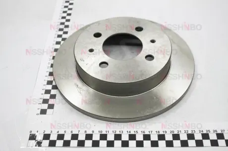 Диск тормозной задний Mitsubishi Colt, Lancer 1.3, 1.6 (92-96) NISSHINBO ND3036