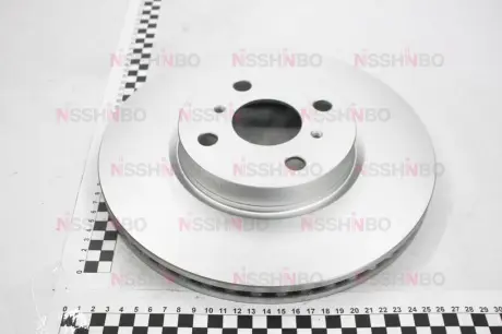 Диск гальмівний передній Toyota Yaris 1.0, 1.3, 1.4, 1.5 (05-) NISSHINBO ND1035K