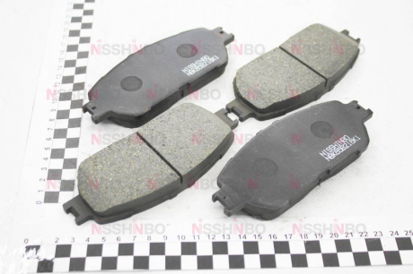 Колодки тормозные дисковые передние Lexus ES 3.0, 3.3 (01-06) NISSHINBO NP1024