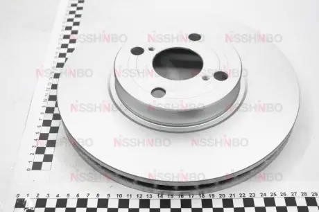 Диск тормозной Toyota Corolla 1.4, 1.8, 2.0 (04-07) NISSHINBO ND1016K