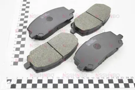 Колодки тормозные дисковые передние Lexus RX 300 3.0 (00-03) NISSHINBO NP1041