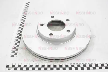 Диск тормозной Mazda 3, 5 1.6, 1.8, 2.0, 2.2 (05-) NISSHINBO ND5001K