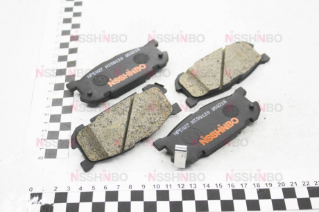 Колодки тормозные дисковые задние Mazda MX-5 1.8 (00-05) NISSHINBO NP5027