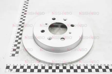 Диск тормозной задний Honda Jazz 1.3, 1.4, 1.5 (08-) NISSHINBO ND8033K