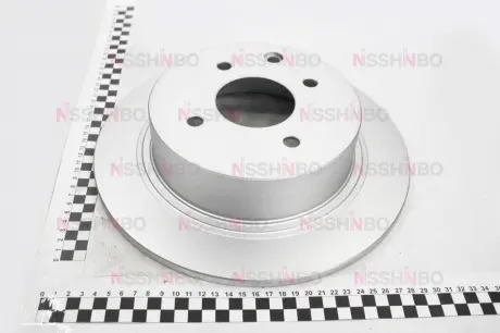 Диск тормозной задний Nissan Tiida 1.6 (05-) NISSHINBO ND2046K