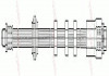 Тормозной шланг BMW 5 (E60, E61) / 6 (E64) "F" 01-10 TRW PHB418 (фото 2)