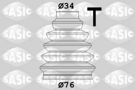 Комплект пыльников резиновых SASIC 1904033