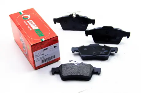 Тормозные колодки зад. Connect / Focus II // Citroen C5 / Saab 9-3 01- (ATE) GOODREM RM1215
