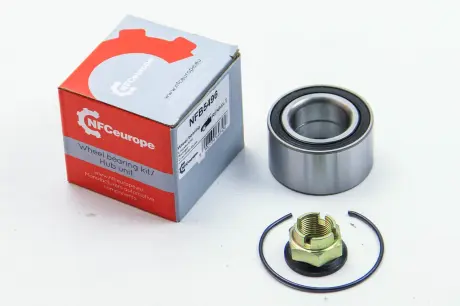 Підшипник ступиці перед. Clio 91-04 / R19 88-96 / Rapid 86-98 / Twingo 96- NFC Europe NFB5496