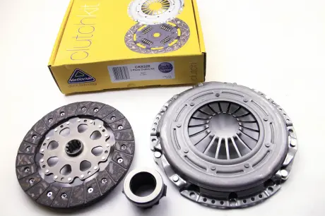 Комплект сцепления BMW 3 (E30 / 36) / 5 (E28 / 34/39) 2.4 / 2.5TD 81- (228mm) NATIONAL CK9328