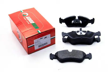 Тормозные колодки перед. Astra F / Kadett / Vectra A / Omega A / Lanos GOODREM RM1203