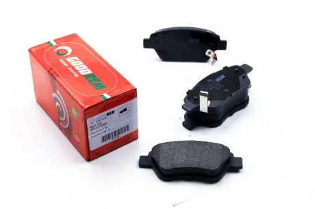 Гальмівні колодки перед. Doblo 01- (Bosch) (123x53.3x18) GOODREM RM1159