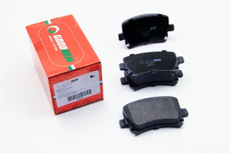 Тормозные колодки задние Caddy III / Golf V / Audi A4 03- GOODREM RM1017 (фото 1)