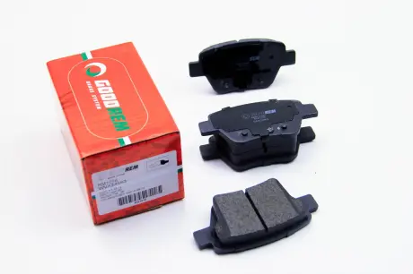 Тормозные колодки зад. Caddy / Jetta 10- / Golf 09-13 GOODREM RM1016